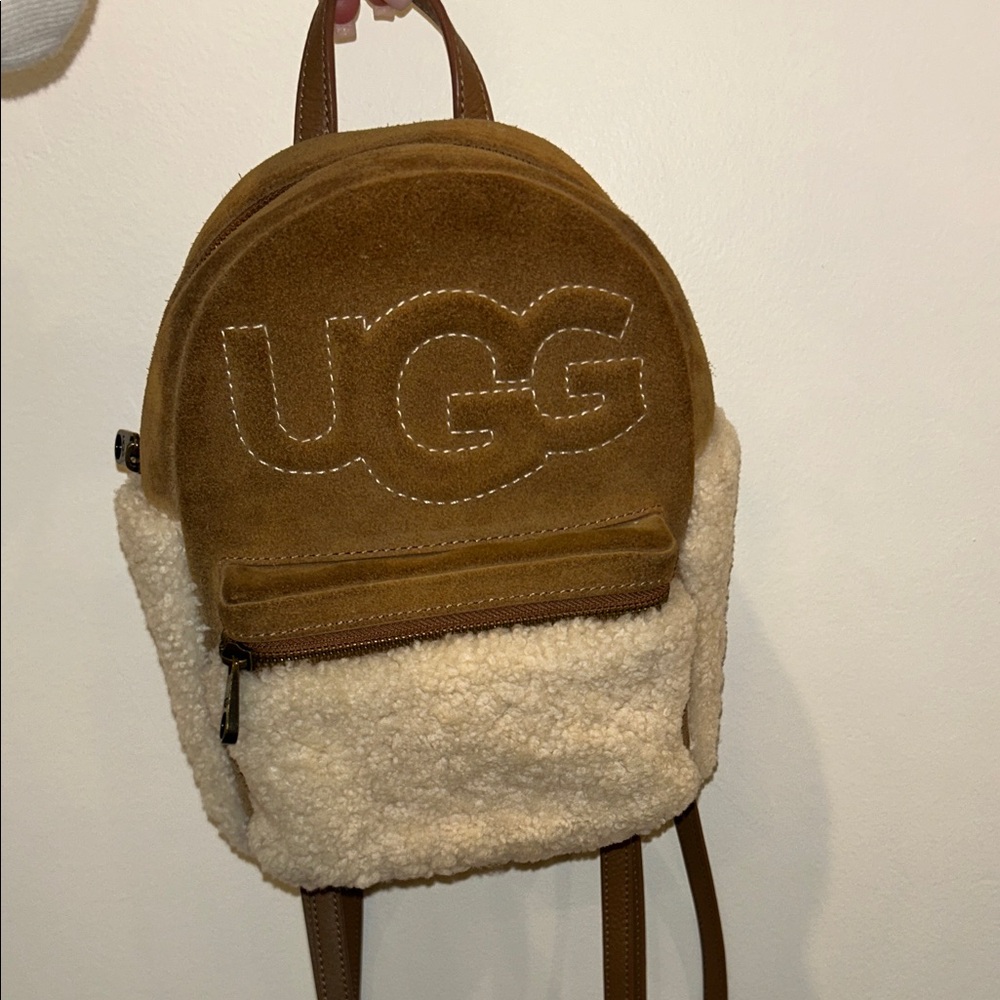 UGG Tan and Cream Women's Backpack